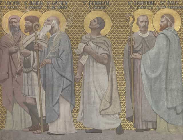 성인 순교자들의 행렬 4 - 가톨릭 스톡 이미지 - 사진 제공 Restored Christian Art