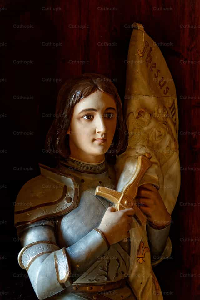 Santa Juana de Arco - Banco de imágenes católicas - Fotografía por Joan Sutter
