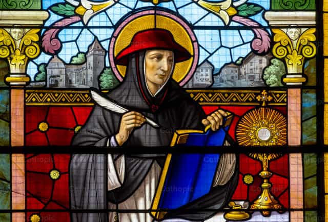 Beato Hugues de Saint Chef - Banco de imágenes católicas - Fotografía por Joan Sutter