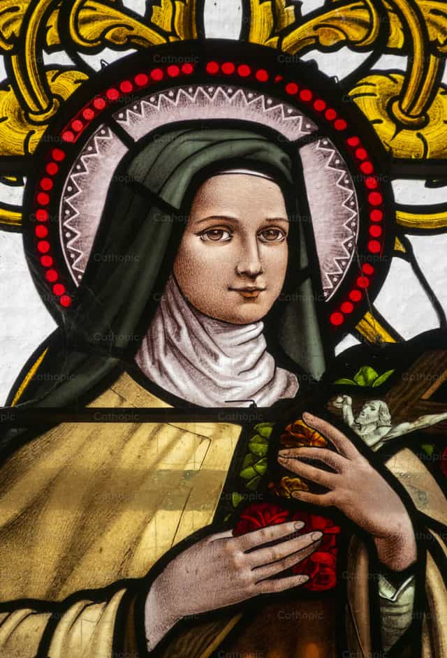 Santa Teresa de Lisieux - Banco de imágenes católicas - Fotografía por Joan Sutter