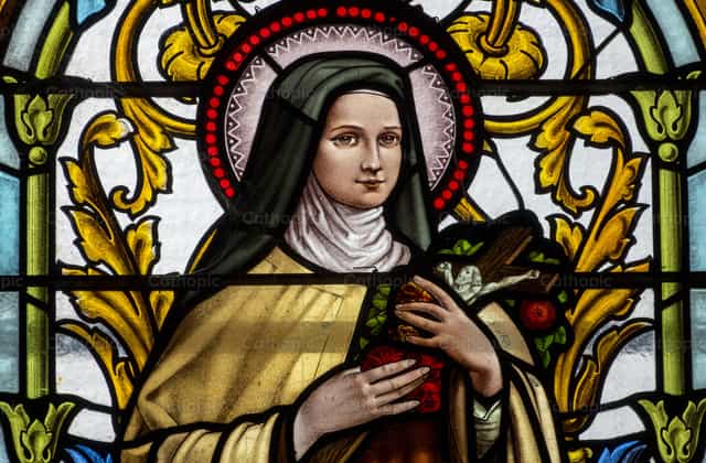 Santa Teresa de Lisieux - Banco de imágenes católicas - Fotografía por Joan Sutter