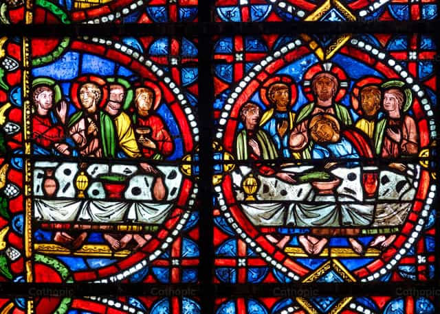 Última cena de Jesucristo - Banco de imágenes católicas - Fotografía por Joan Sutter