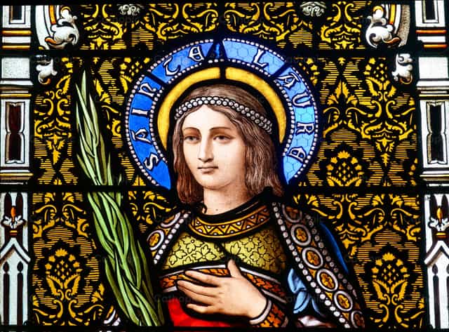Saint Laura Montoya.  Saint of the Catholic Church - Catholic stock images - Photo by Joan Sutter