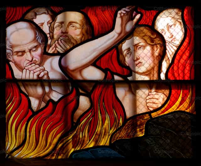 Almas del purgatorio - Banco de imágenes católicas - Fotografía por Joan Sutter