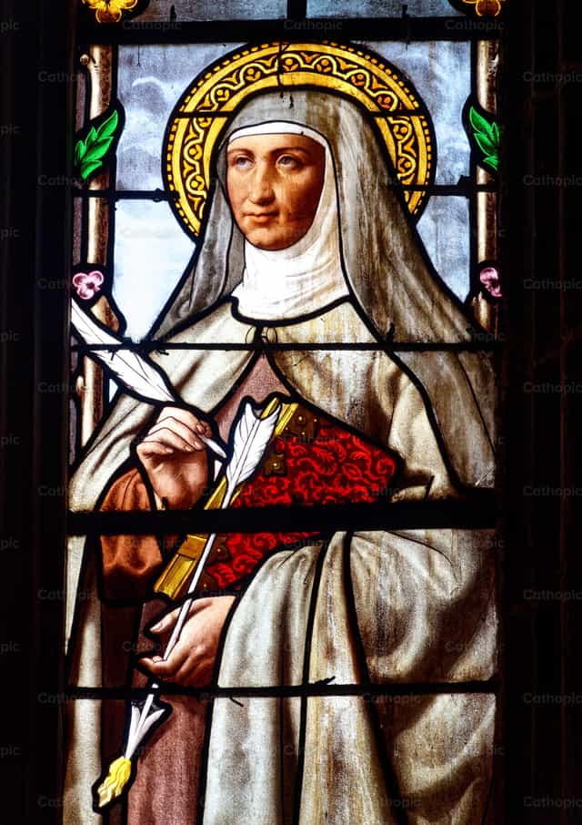 Saint Teresa of Avila - Catholic stock images - Photo by Joan Sutter