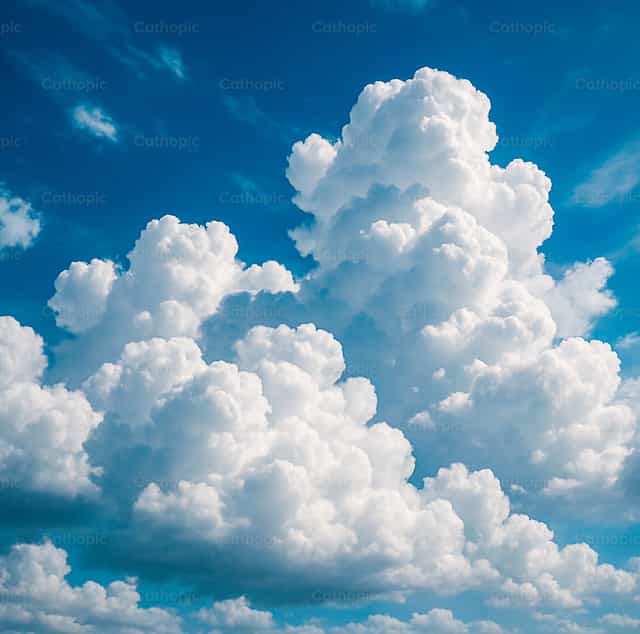 Nuvens no céu - Imagens católicas de stock - Foto de Ronald Sandino