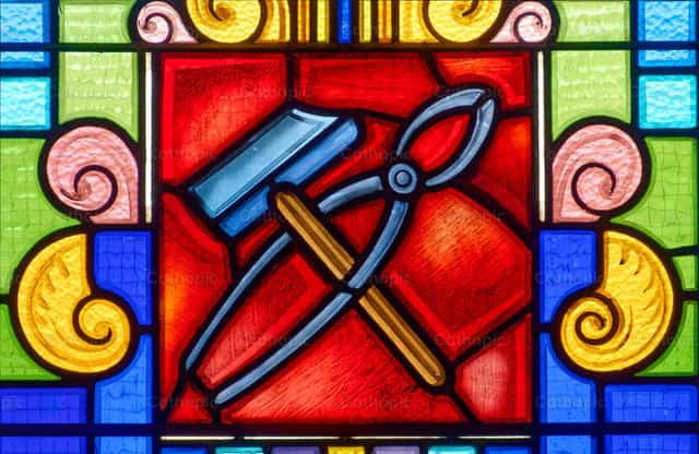 The hammer and the pliers - Catholic stock images - Photo by Joan Sutter