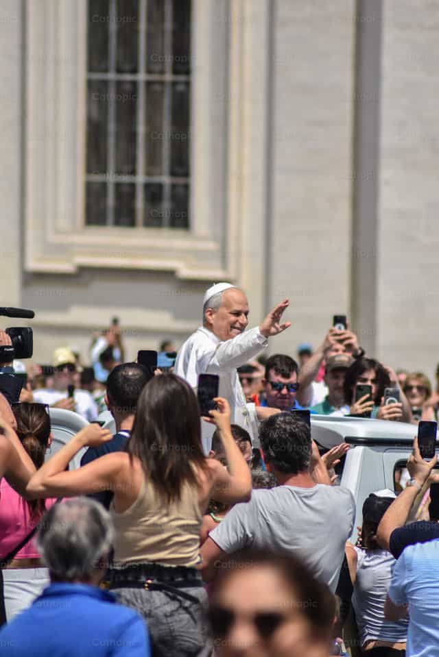 Papa León XIV - Banco de imágenes católicas - Fotografía por Samuel Rufini