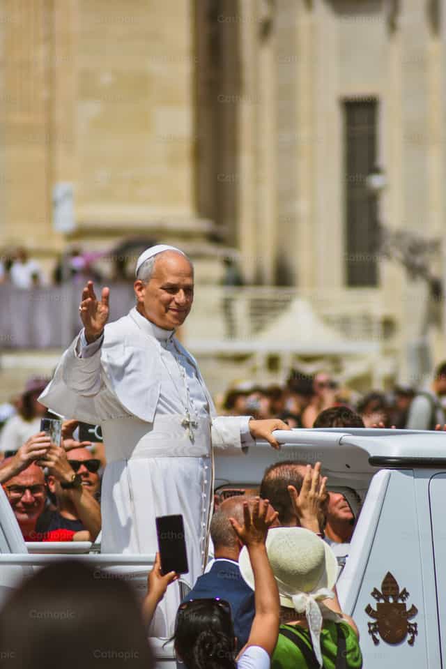 Pope Leo XIV - Catholic stock images - Photo by Samuel Rufini