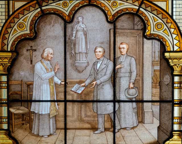 São João Maria Vianney - Imagens católicas de stock - Foto de Joan Sutter