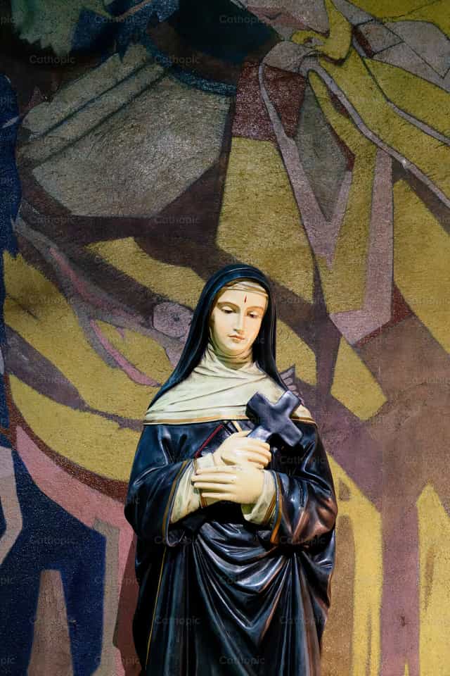Santa Rita de Casia - Banco de imágenes católicas - Fotografía por Joan Sutter