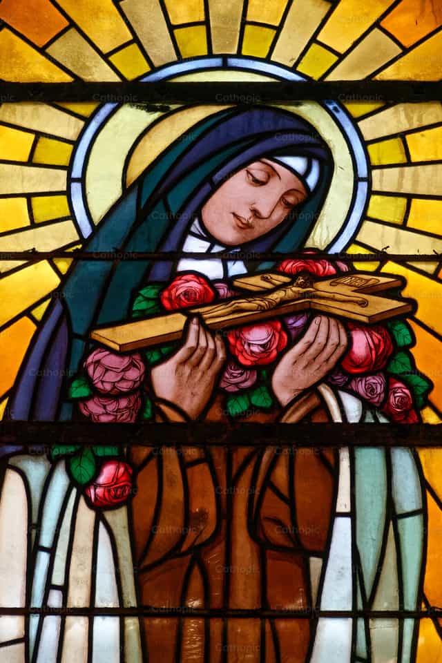 Santa Teresa de Lisieux - Banco de imágenes católicas - Fotografía por Joan Sutter