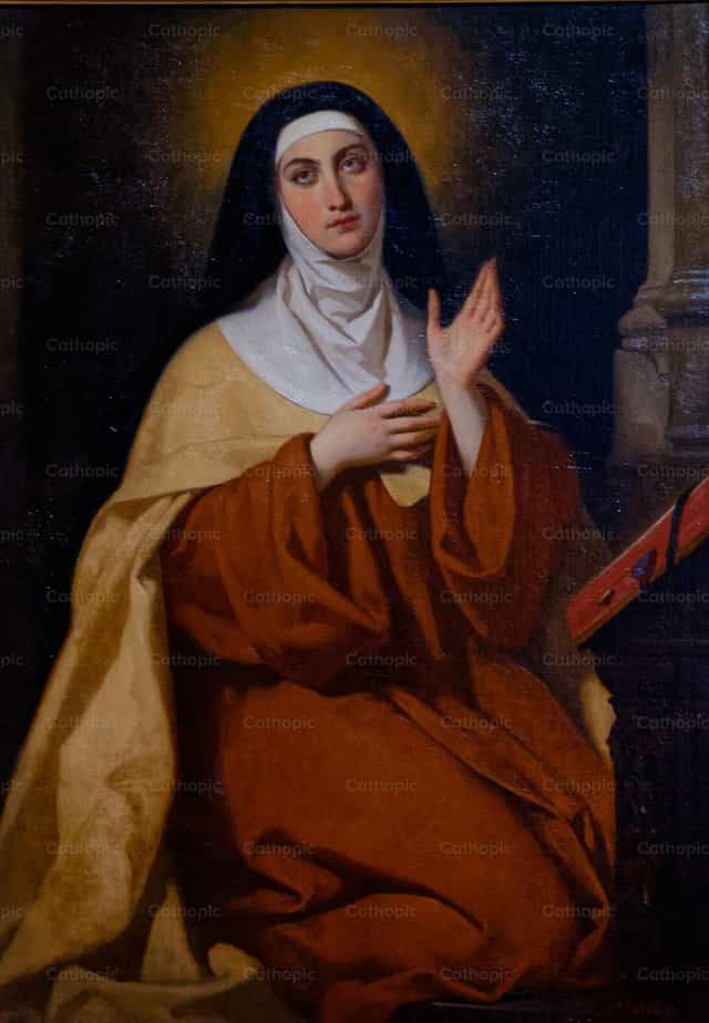 Santa Teresa de Ávila - Banco de imágenes católicas - Fotografía por Joan Sutter