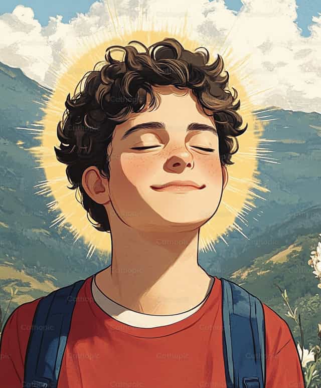Carlos Acutis - Images catholiques de stock - Photo de Carolina BR