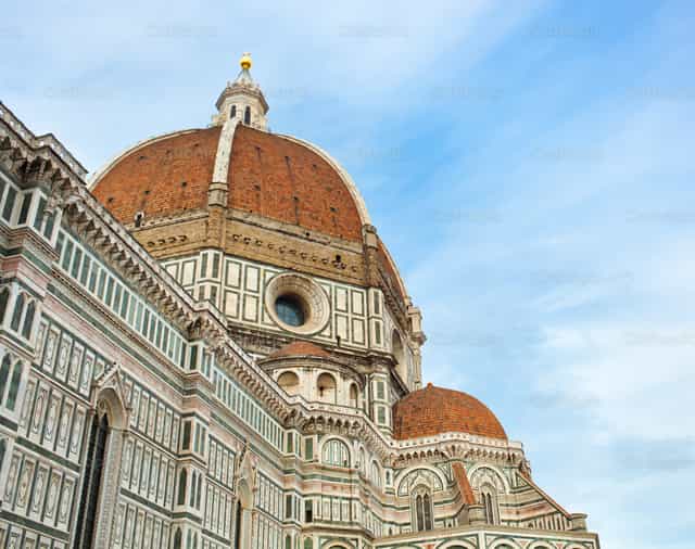 Basílica de Santa María del Fiore en Florencia - Banco de imágenes católicas - Fotografía por Antonio Gravante