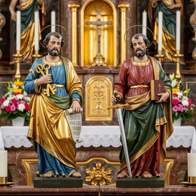 Pedro y Pablo - Banco de imágenes católicas - Fotografía por Carlos Daniel