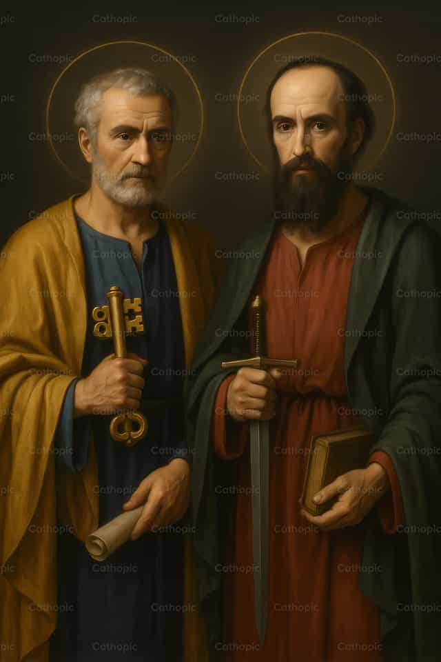 Pierre et Paul - Images catholiques de stock - Photo de Carlos Daniel