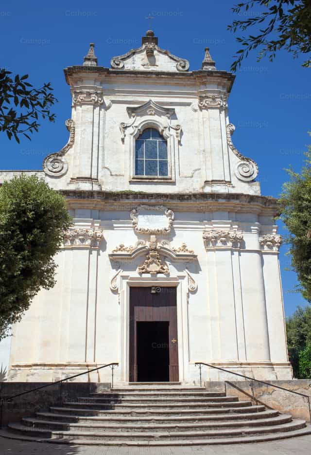 Simbahan ni San Francisco de Paul sa Nardo, Puglia, Italya - Mga Catholic stock image - Larawan ni Antonio Gravante