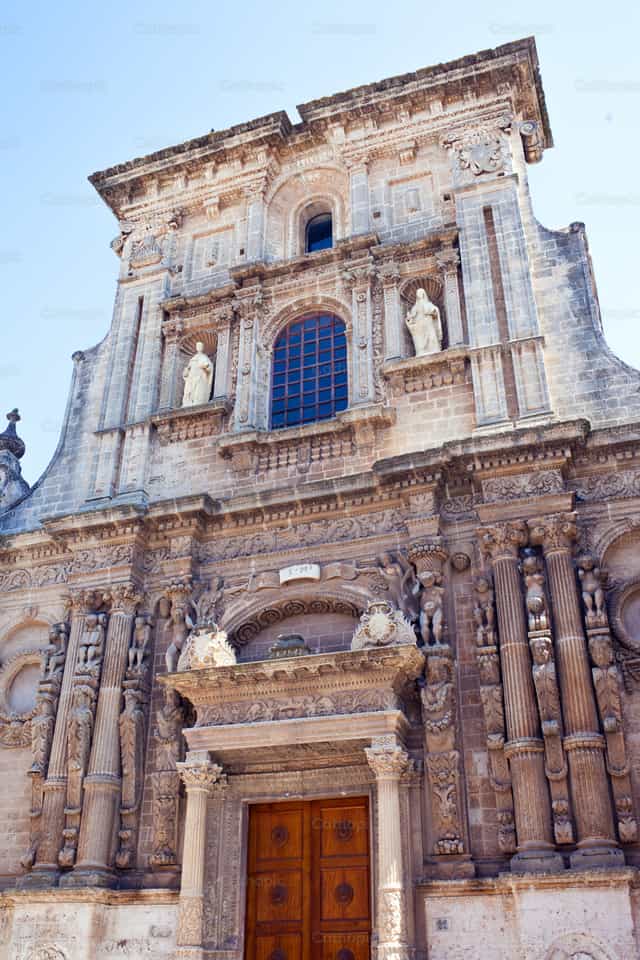 Igreja de São Domênico. Nardo. Puglia. Itália. - Imagens católicas de stock - Foto de Antonio Gravante