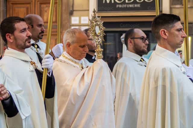 Corpus Christi: Papa Leão XIV - Imagens católicas de stock - Foto de Cristian Gutiérrez, LC