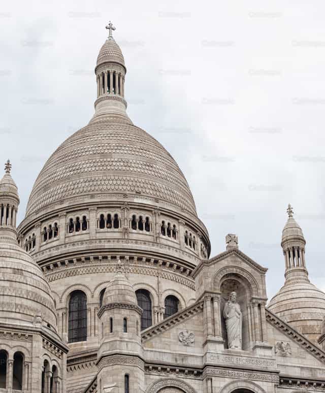 La Basílica del Sagrado Corazón - Banco de imágenes católicas - Fotografía por Antonio Gravante