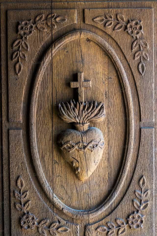 Sagrado Corazón de Jesucristo - Banco de imágenes católicas - Fotografía por Joan Sutter