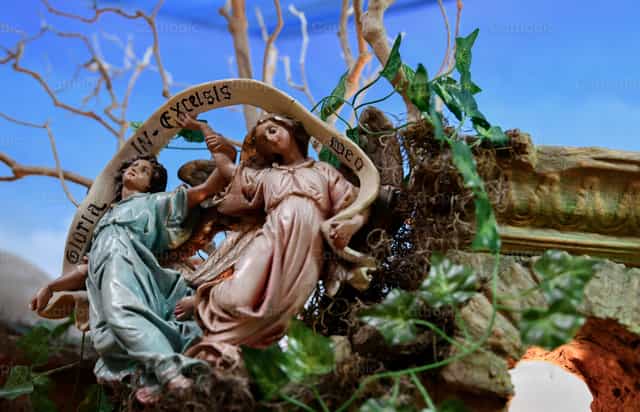 Angeles anunciando a Jesús - Banco de imágenes católicas - Fotografía por Carolina BR