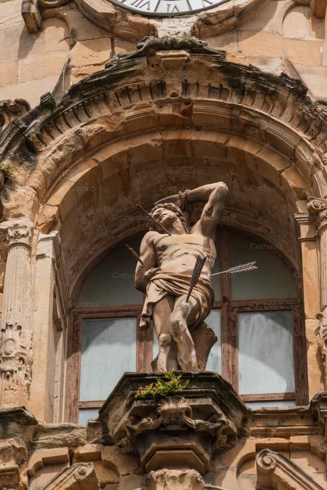 Saint Sebastian - Catholic stock images - Photo by Diego Zamudio
