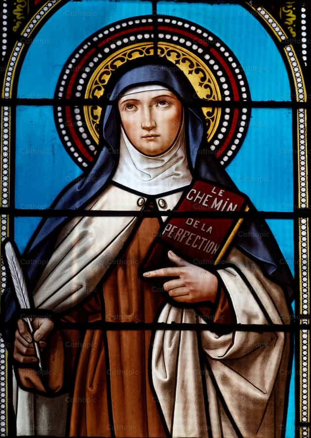 Saint Teresa of Avila - Catholic stock images - Photo by Joan Sutter