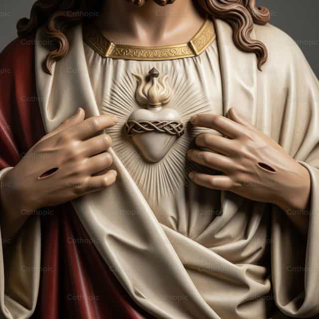 Corazón Misericordioso - Banco de imágenes católicas