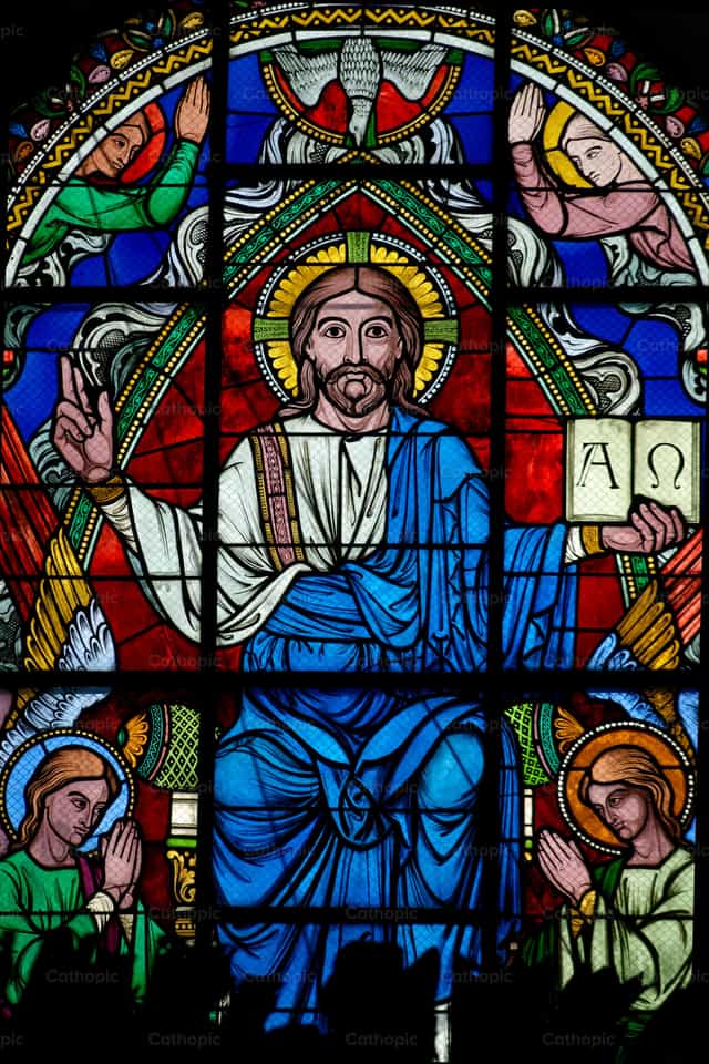 Christ in Glory - Catholic stock images - Photo by Joan Sutter