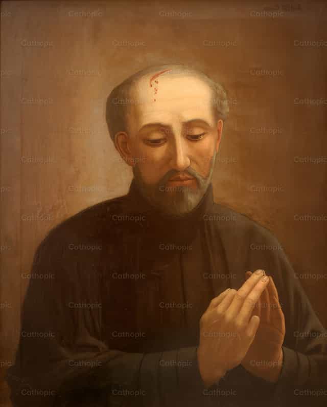 Hl. Isaak Jogues - Katholische Stockfotos