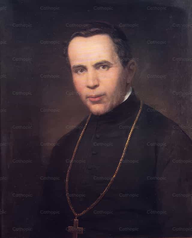 San Giovanni Neumann - Immagini stock cattoliche - Foto di Restored Christian Art