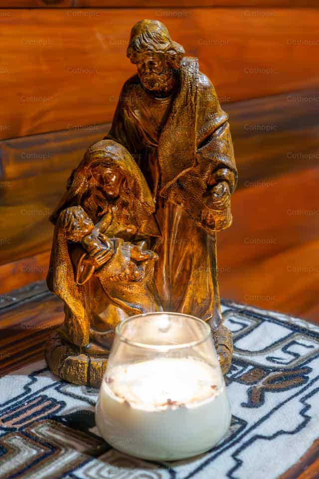 Famiglia Santa - Immagini stock cattoliche