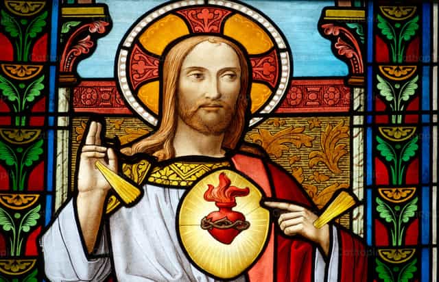 Sagrado Corazón de Jesús - Banco de imágenes católicas - Fotografía por Joan Sutter