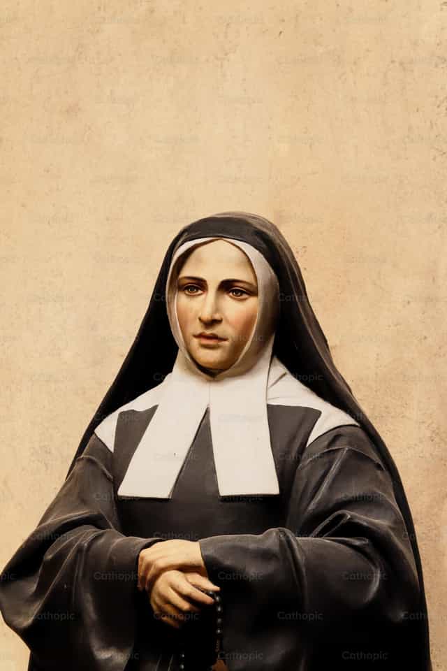 Św. Bernadeta Soubirous - Katolickie zdjęcia stockowe - Zdjęcie: Joan Sutter