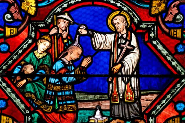 Saint Francis Xavier - Catholic stock images - Photo by Joan Sutter