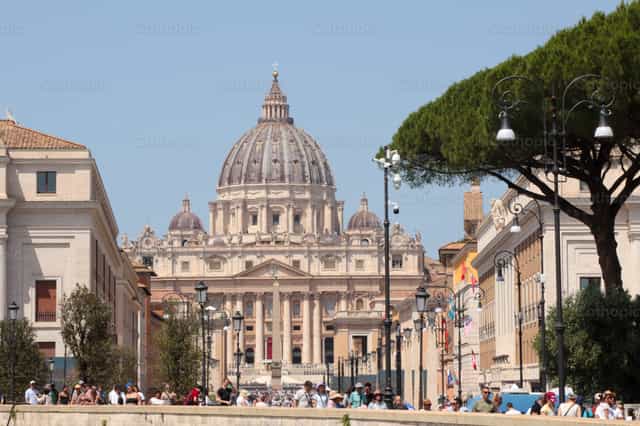 Basílica de São Pedro - Imagens católicas de stock