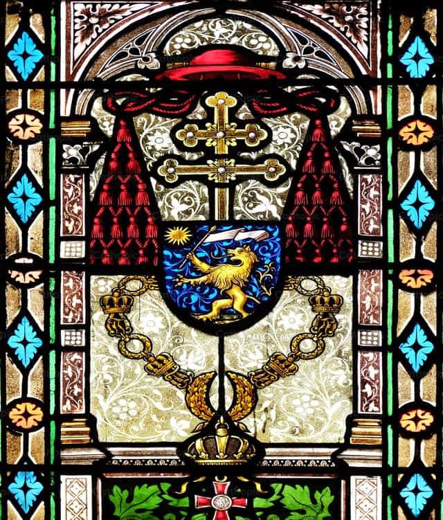Eskudo ng Kapangyarihan ni Kardinal Joseph Mihalovic - Mga Catholic stock image - Larawan ni Zvonimir Atletić