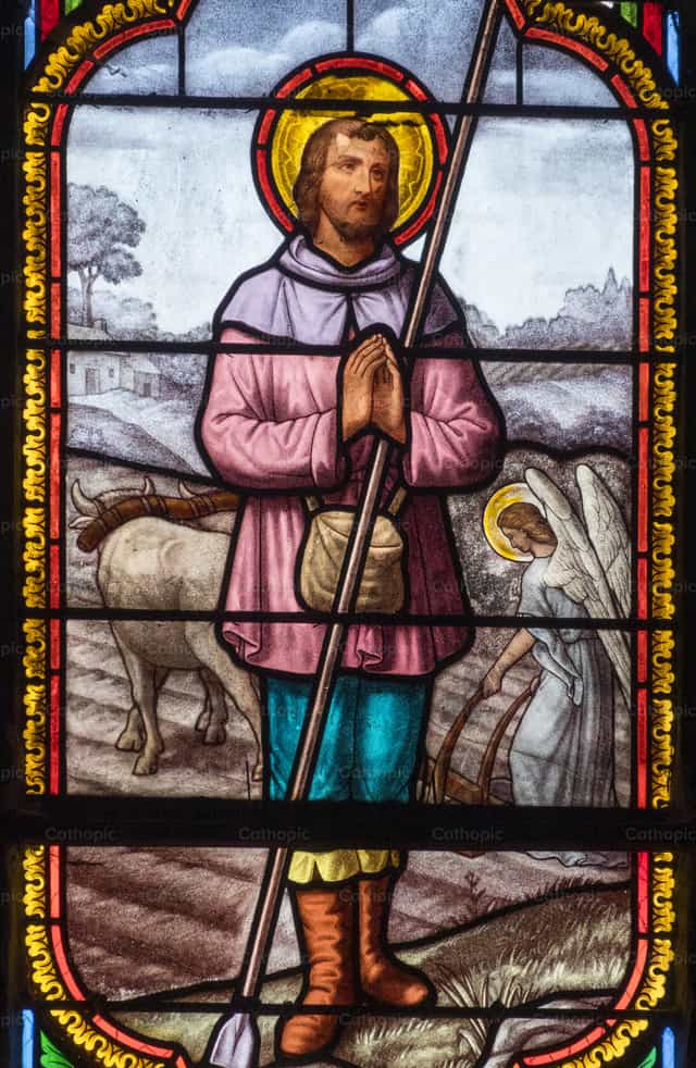 San Isidro Labrador - Banco de imágenes católicas - Fotografía por Joan Sutter