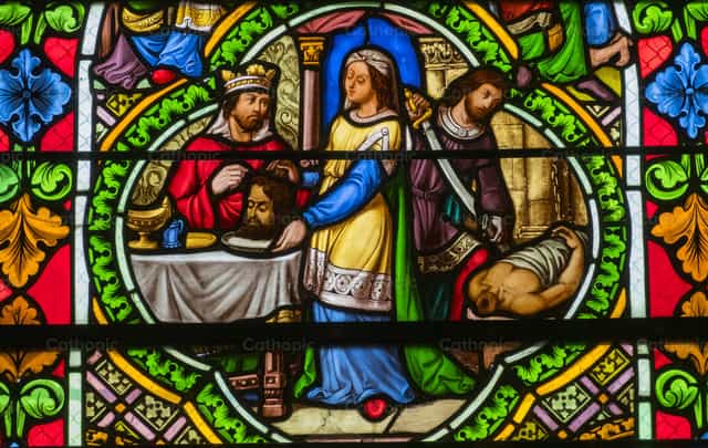 Beheading of Saint John the Baptist - Catholic stock images - Photo by Joan Sutter