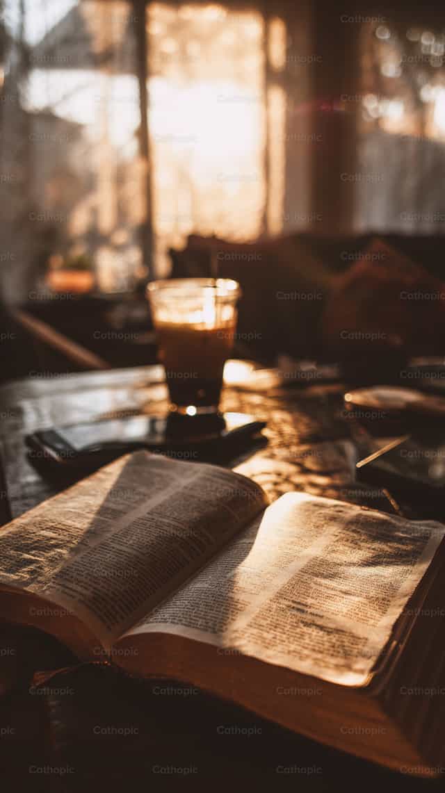 Modlitewna Biblia - Katolickie zdjęcia stockowe - Zdjęcie: Carolina BR