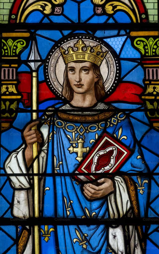 Saint Louis - Catholic stock images