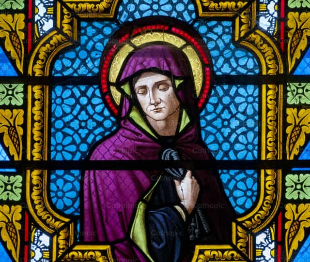 Santa Francisca de Roma - Banco de imágenes católicas - Fotografía por Joan Sutter