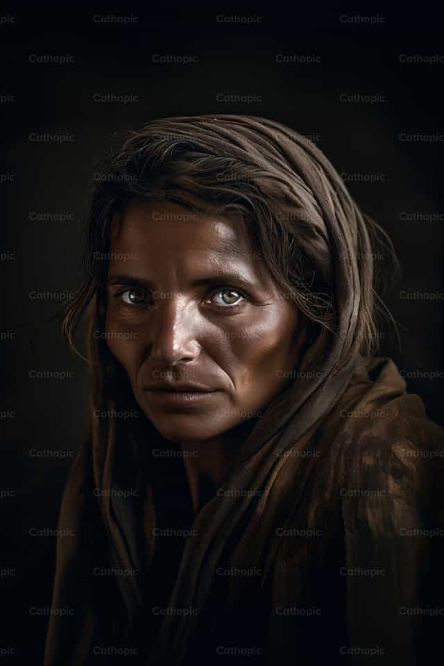 Mukha ng Kasimplehan at Dangal - Mga Catholic stock image - Larawan ni Diócesis de Córdoba