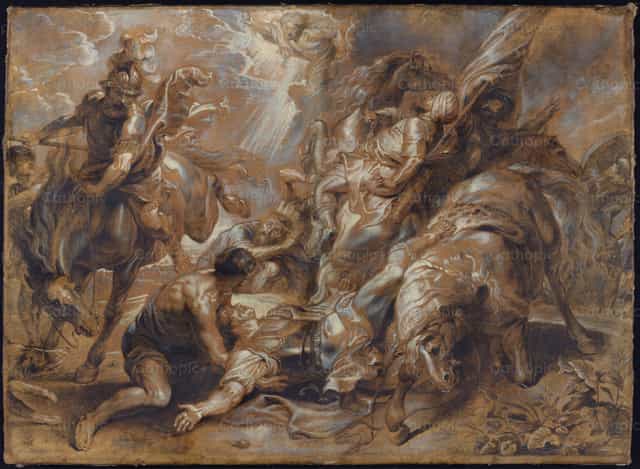 The Conversion of Saint Paul - Catholic stock images