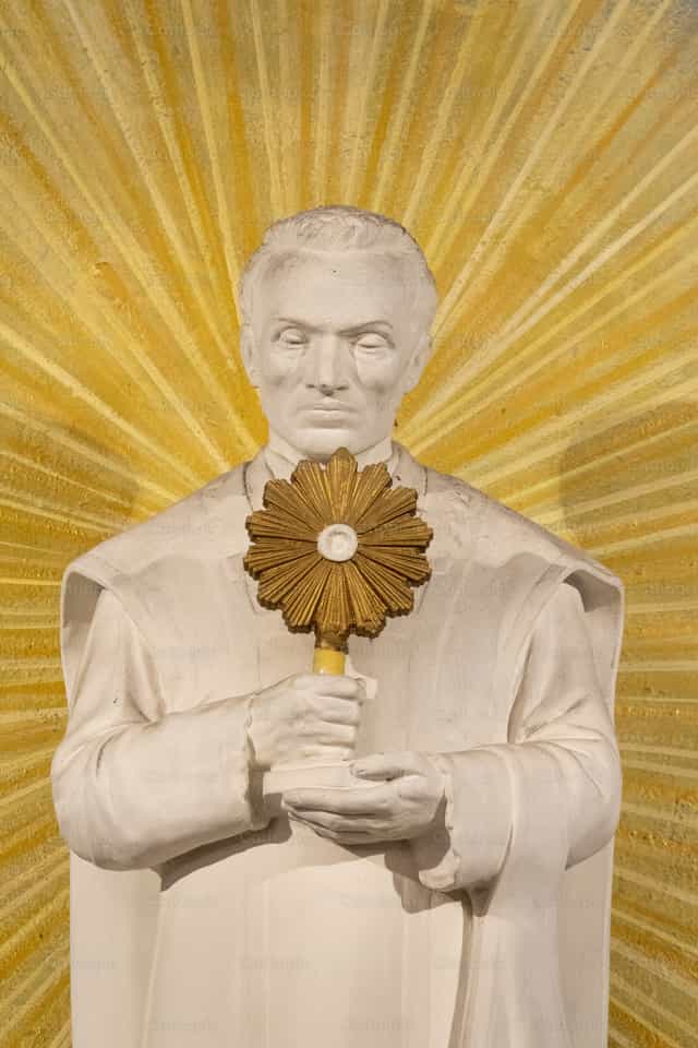 Saint Pierre Julien Eymard - Catholic stock images - Photo by Joan Sutter