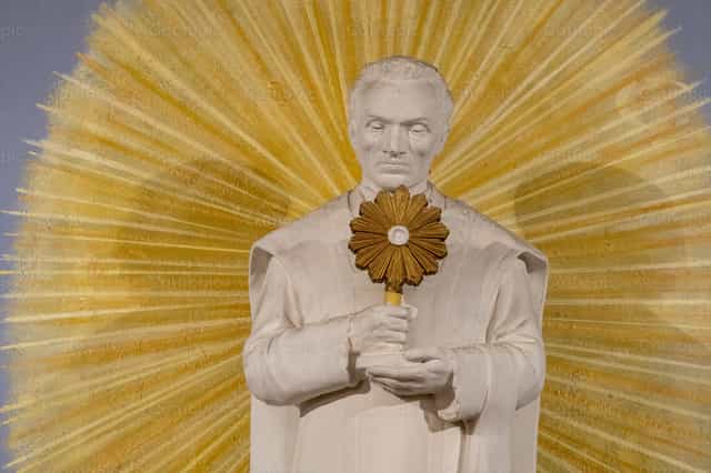 Saint Pierre Julien Eymard - Catholic stock images - Photo by Joan Sutter