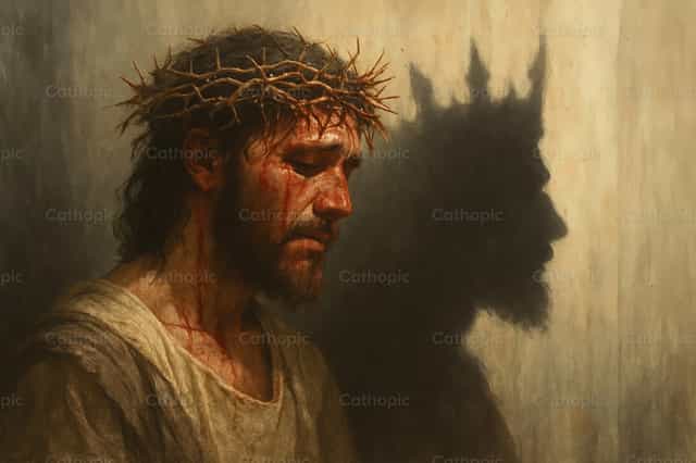 Hesukristo, Tunay na Hari - Mga Catholic stock image