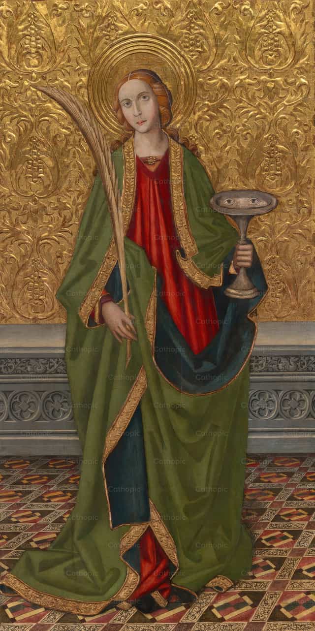 Santa Lucía - Banco de imágenes católicas
